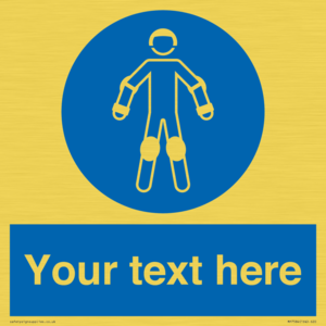 Custom protective roller sport equipment must be worn